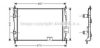AVA QUALITY COOLING DN2279 Radiator, engine cooling